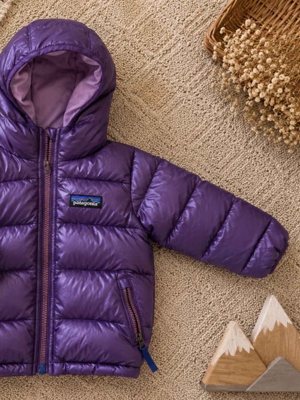Patagonia Purple Quilted Jacket